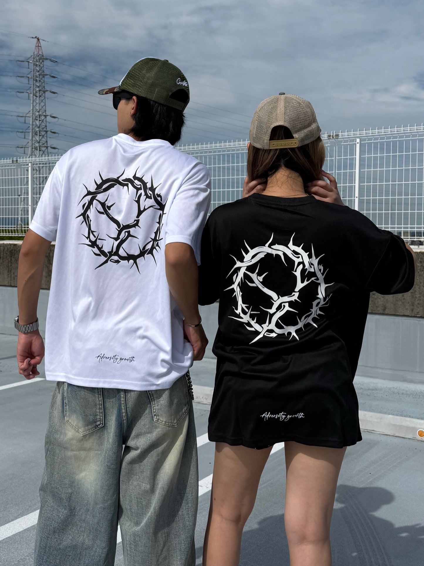 バーブワイヤーデザインTシャツ DPB90194