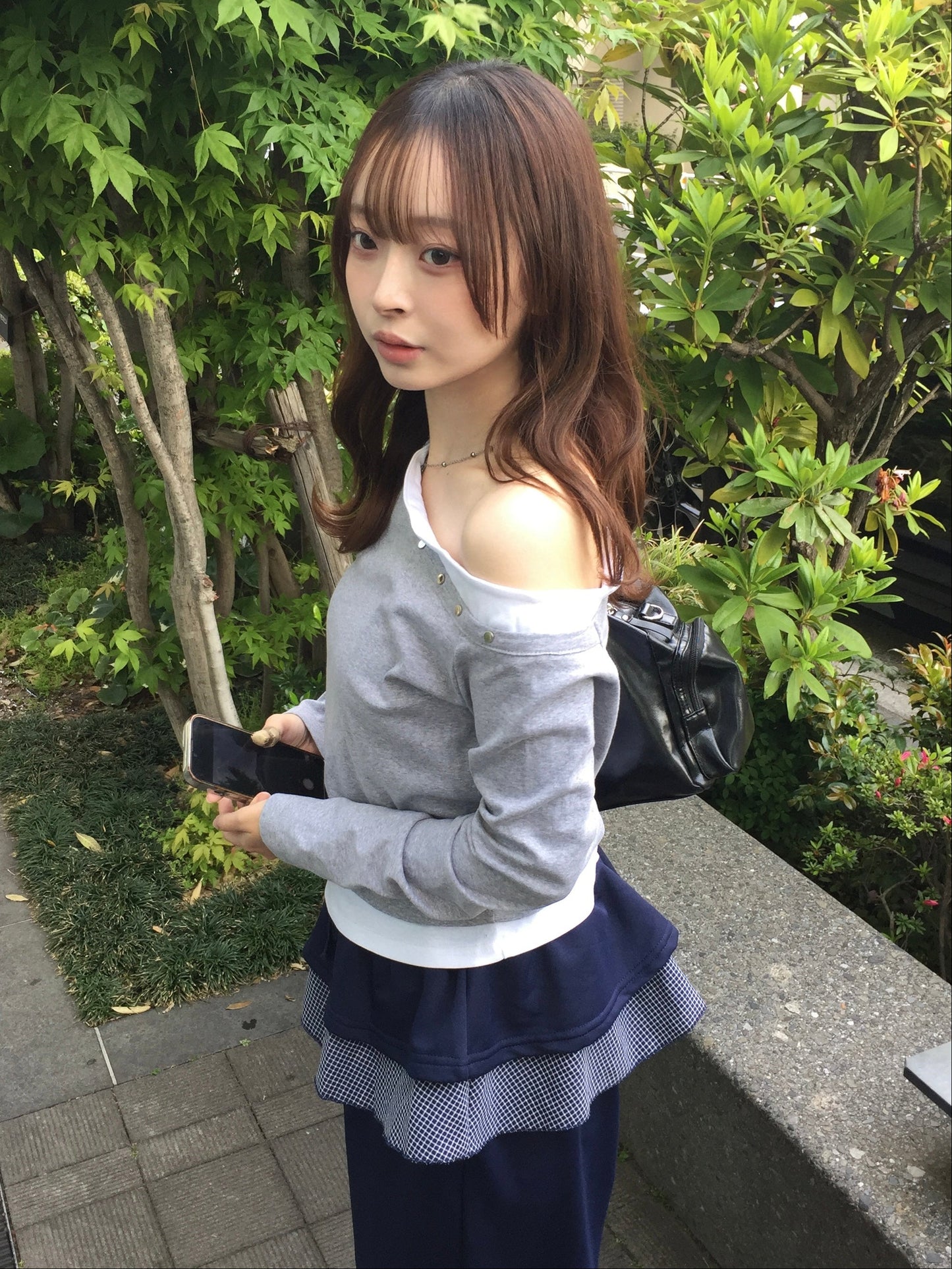 オフショルレイヤードフィットティー DPB94059