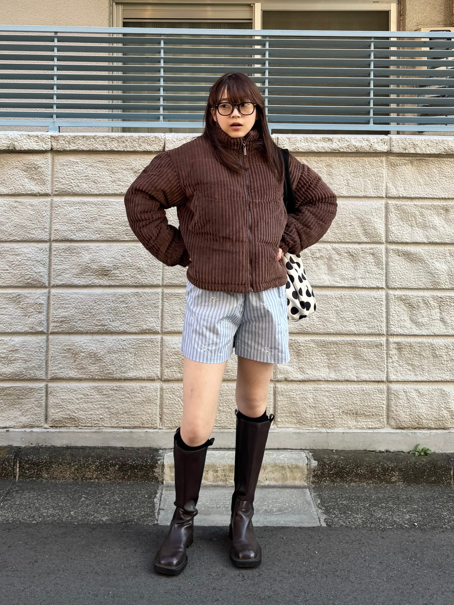 コーデュロイ中綿ジャケット DPB91066