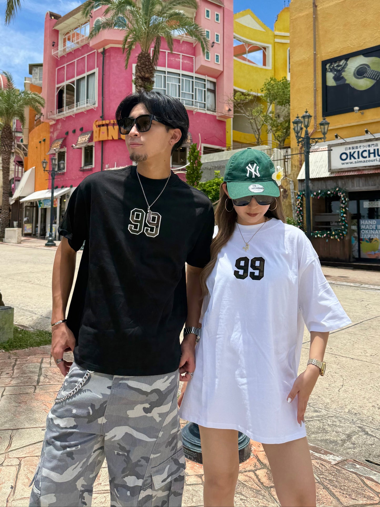 【即納】99カモフラロゴTシャツ DPB73675S