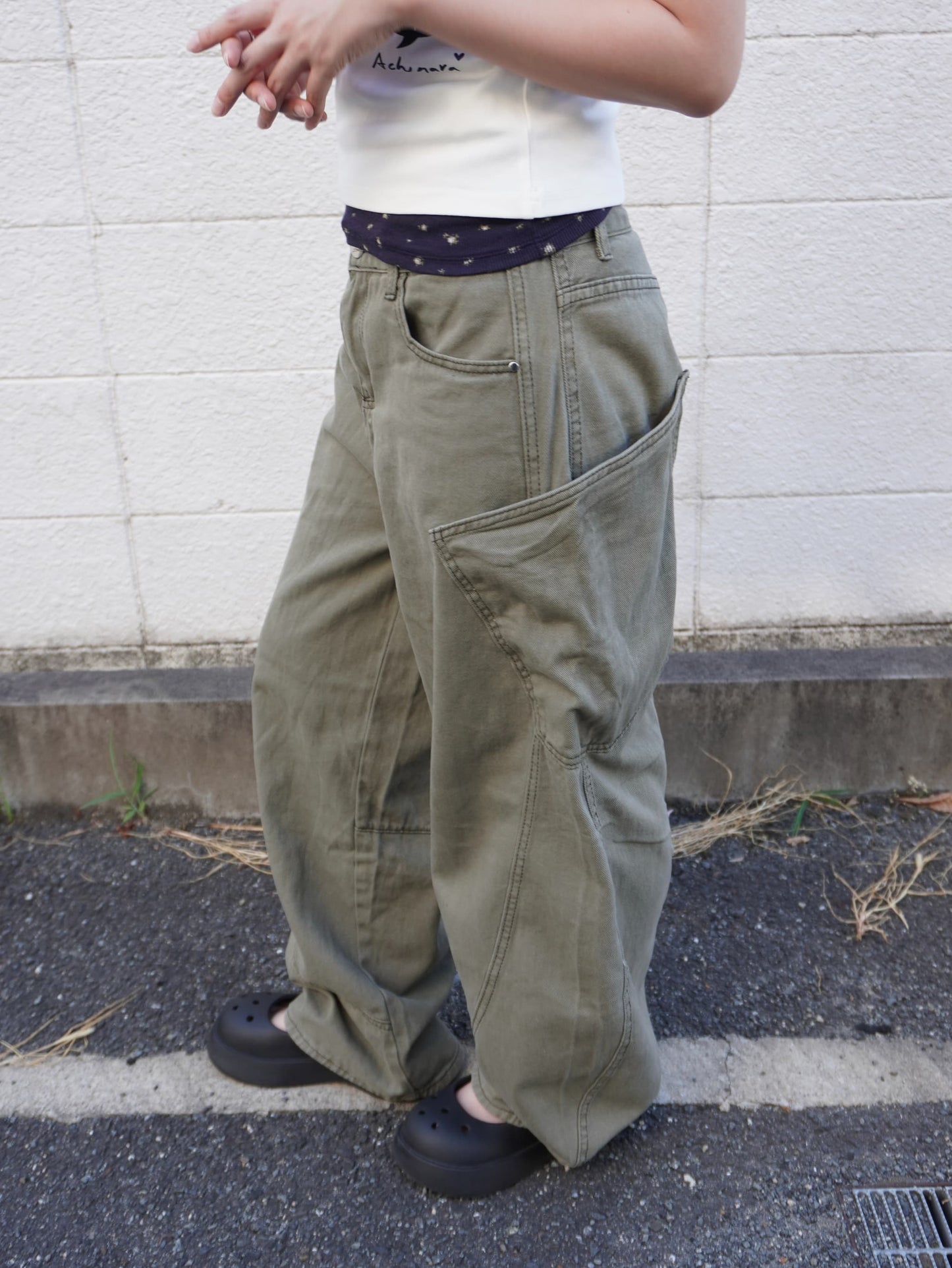 バレルレッグパンツ DPB85574