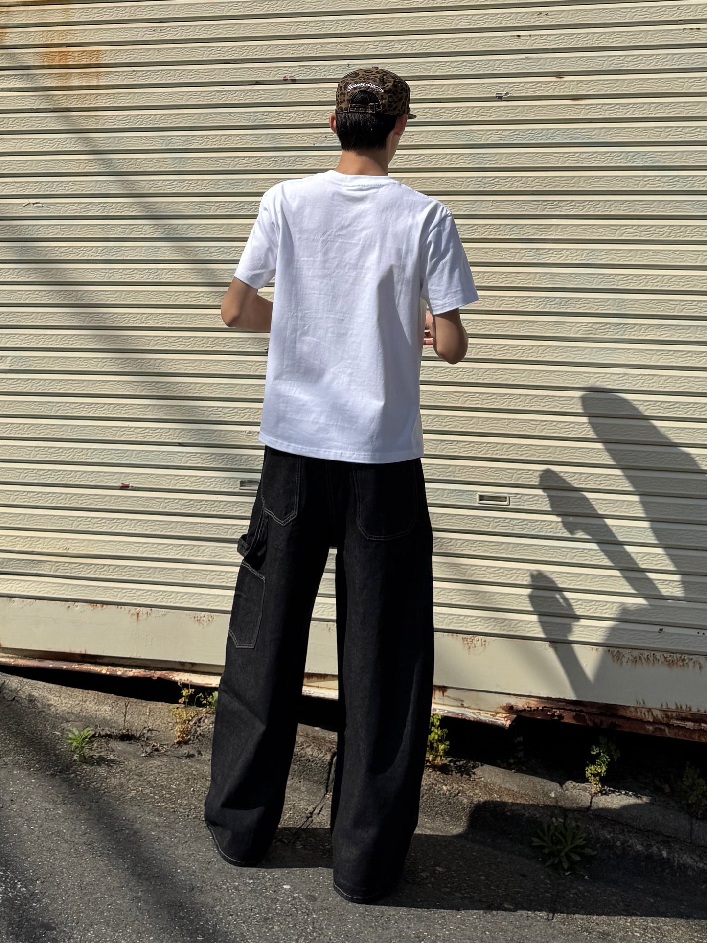 フロントステッチデザインデニムパンツ DPC05049
