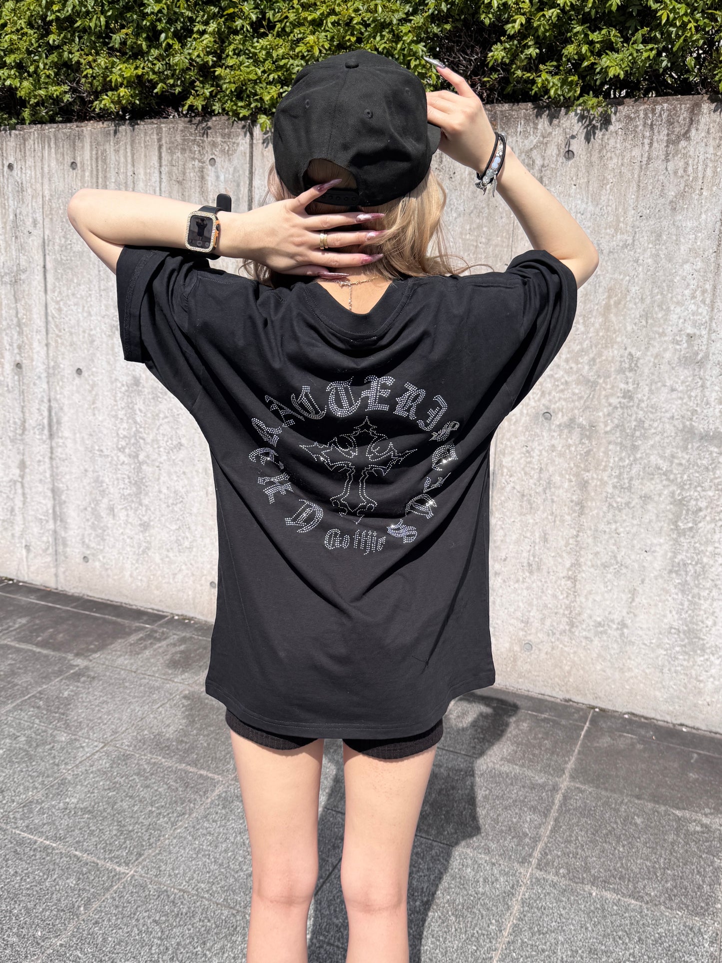 クロスモチーフストーンTシャツ DPB42362