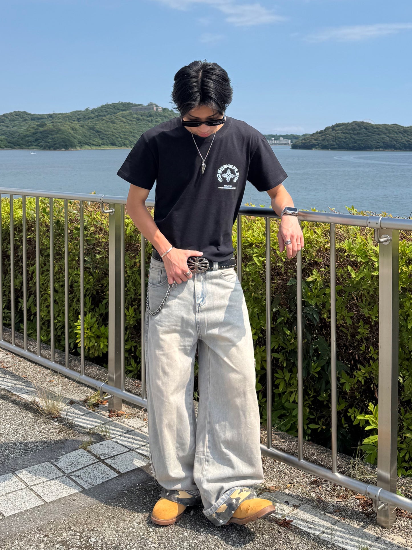 ゴシックバックロゴTシャツ DPB90210