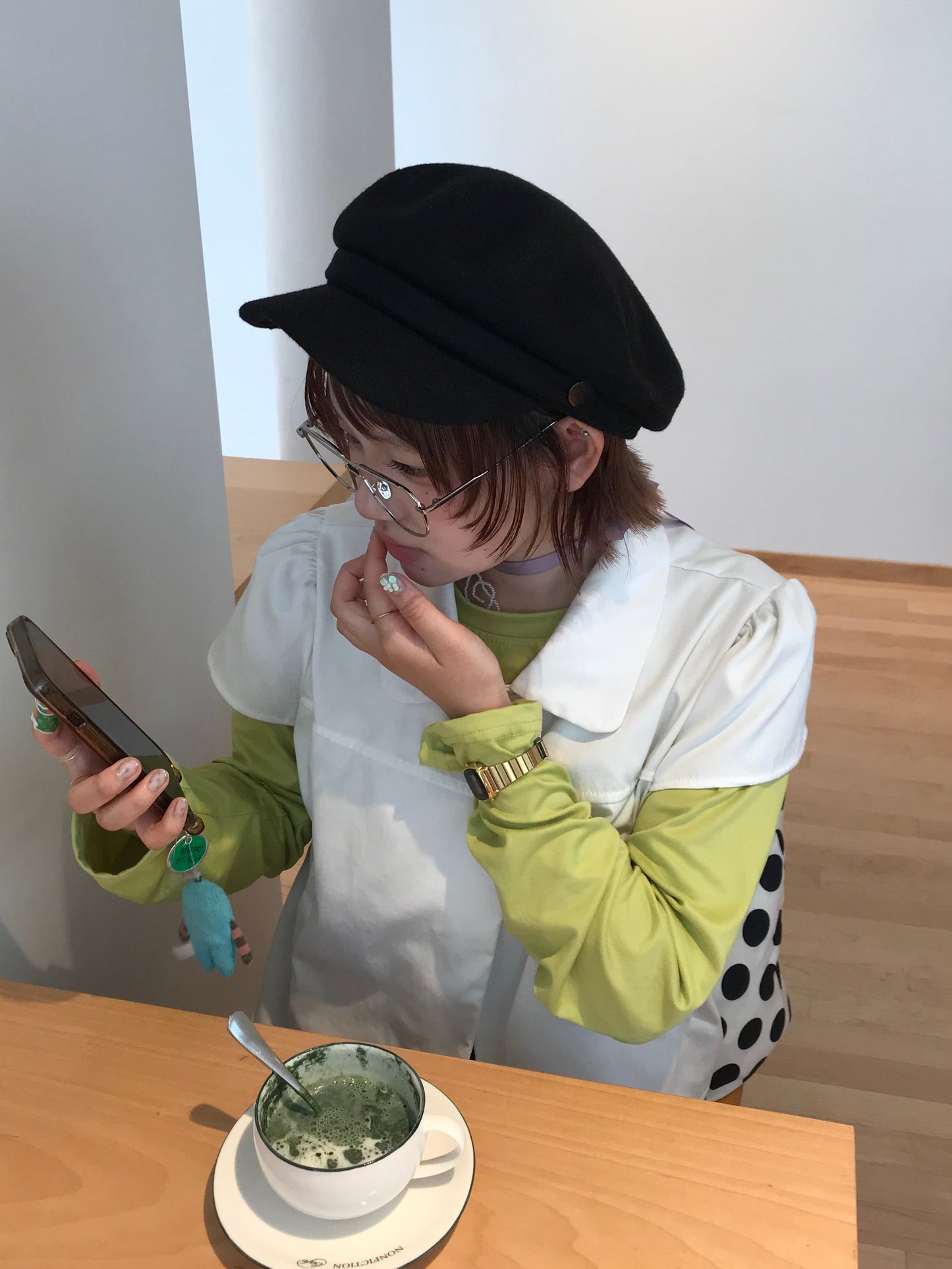 ボタンポイントキャスケット DPC04045