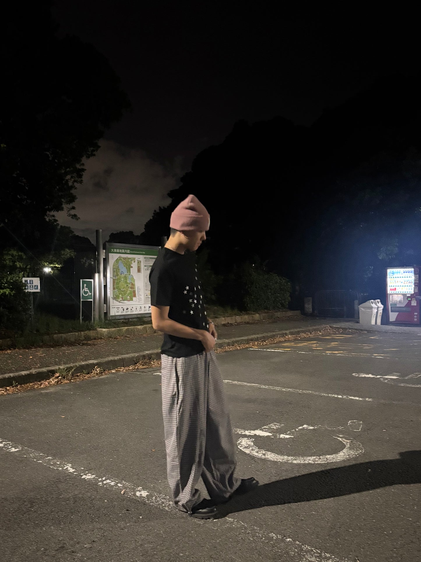 バレルチェックパンツ DPC10030