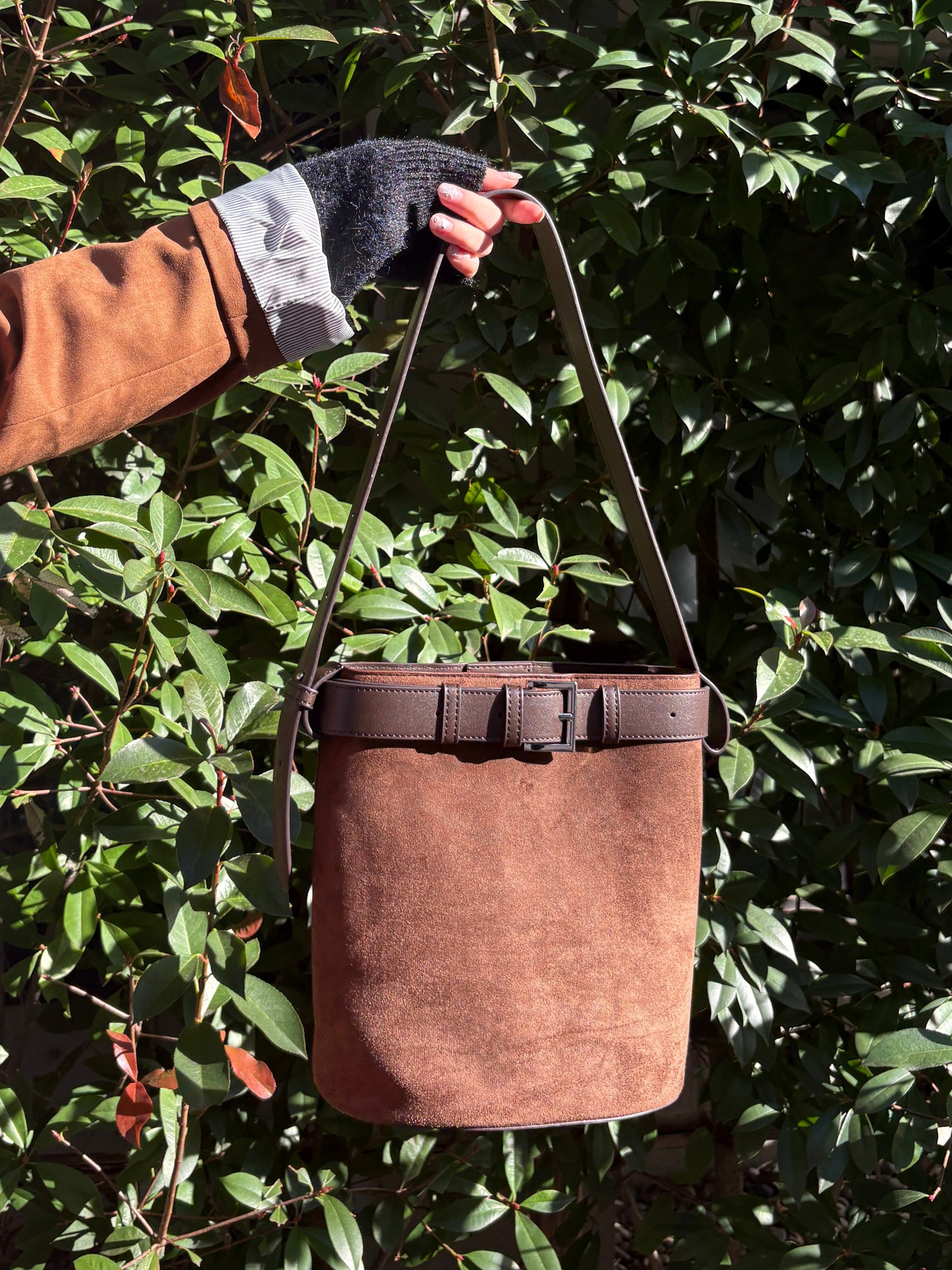 ベルトデザインショルダーバッグ DPA43733