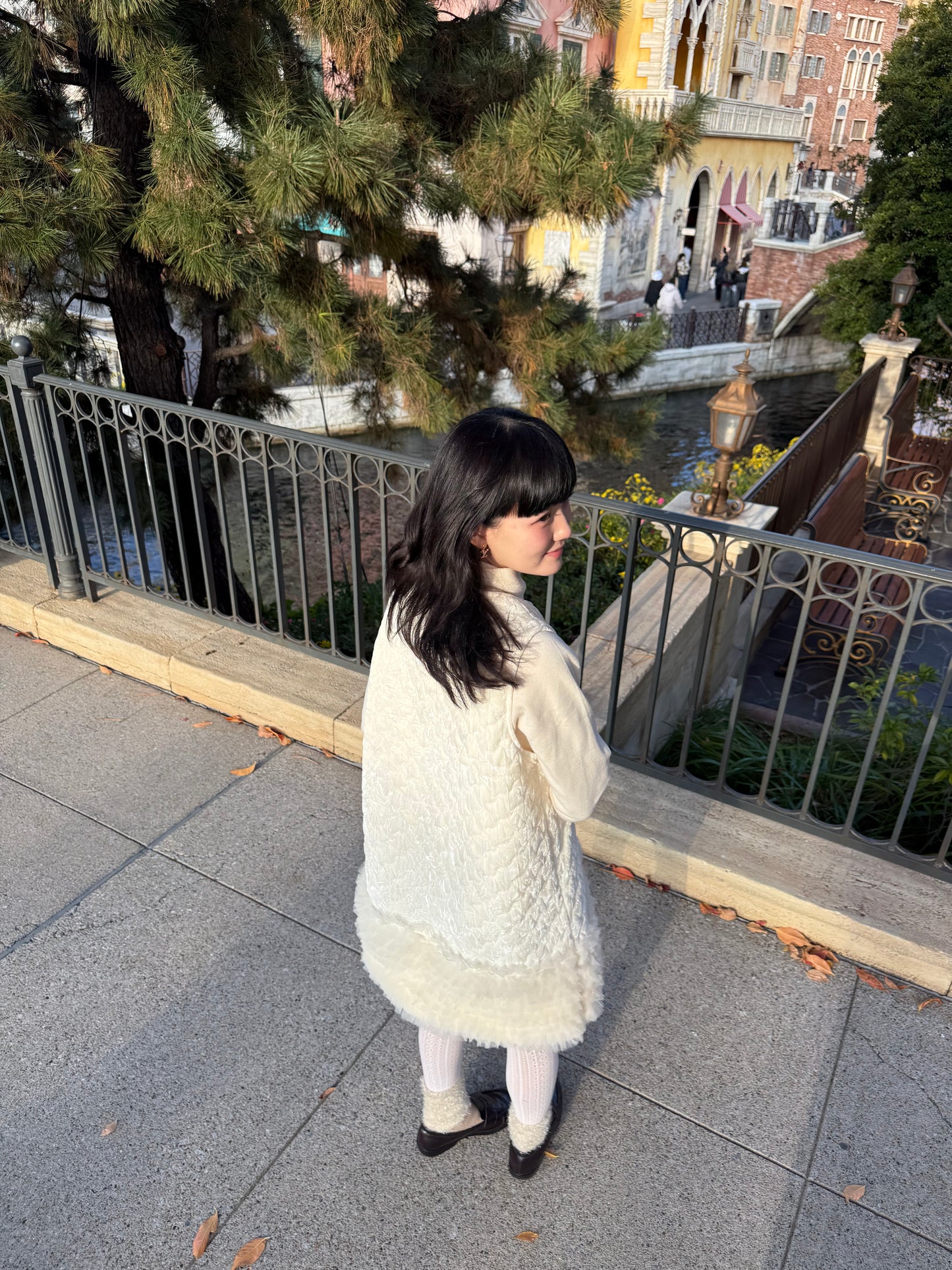 キルティングファーワンピース DPA43712