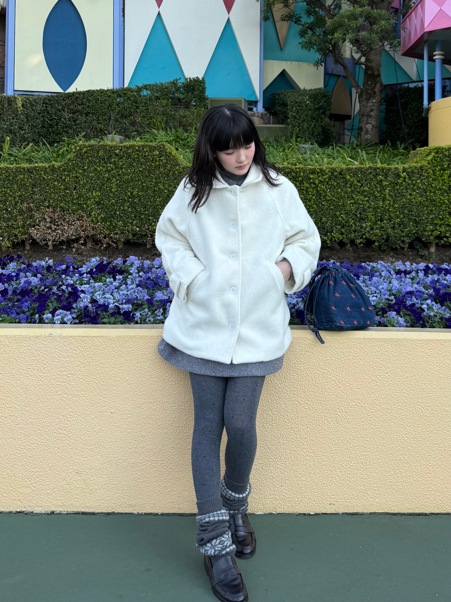 アイボリーフレンチコート DPA43744