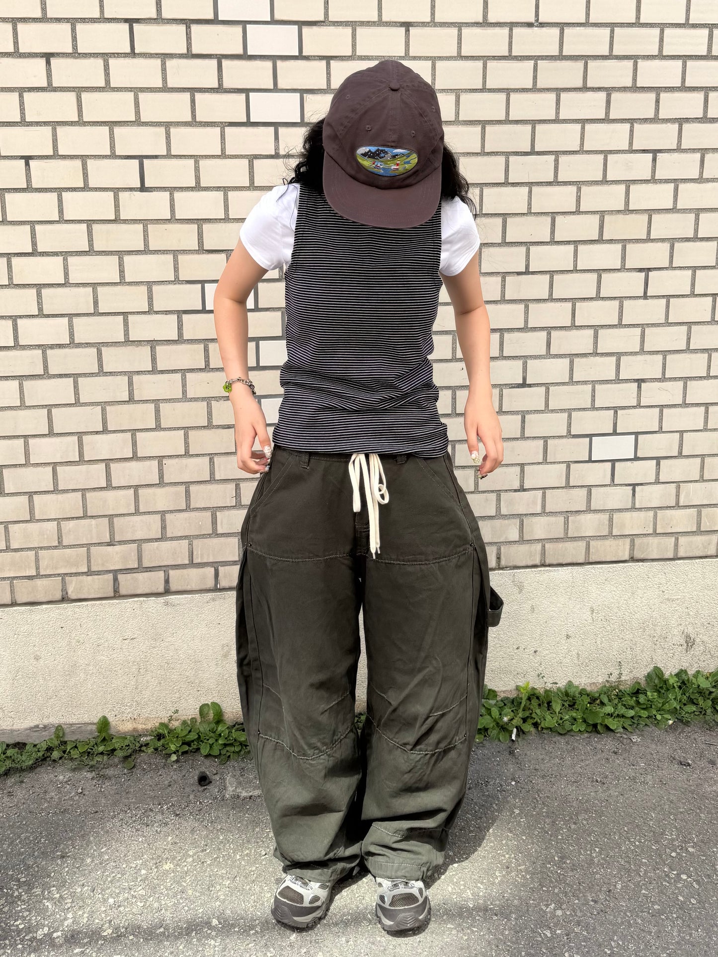 クルーネックボーダータンクトップ DPB85261