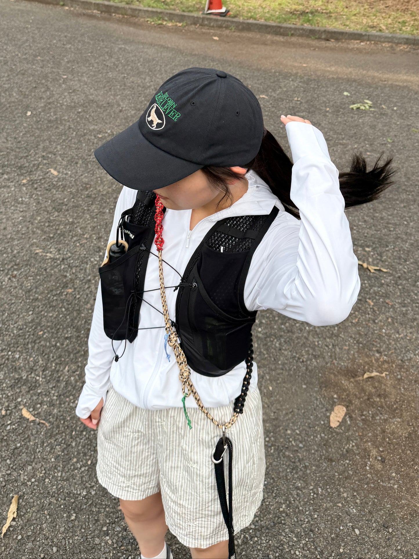 リボンストライプハーフパンツ DPB78291