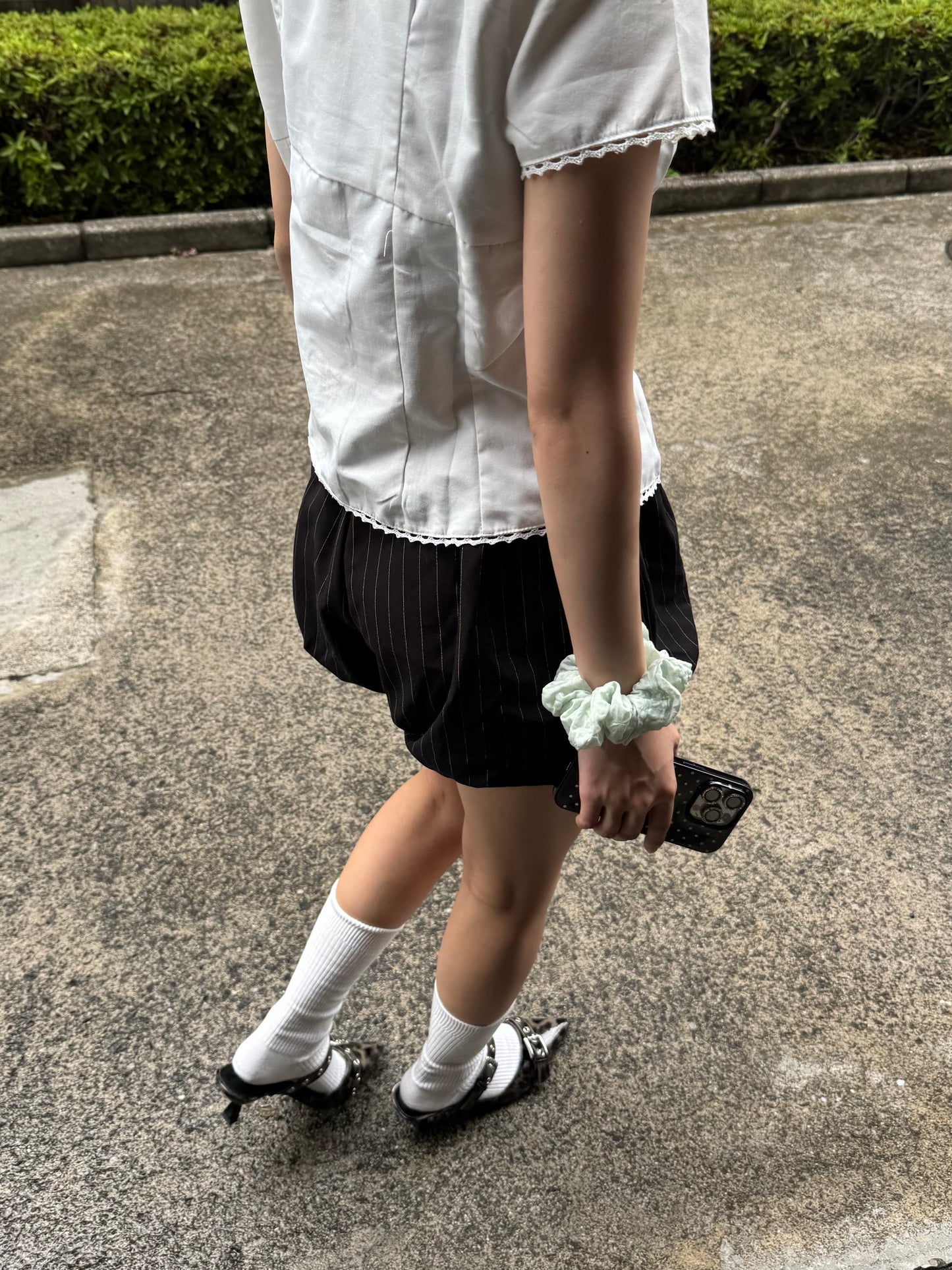 ストライプバルーンショートパンツ DPB93123