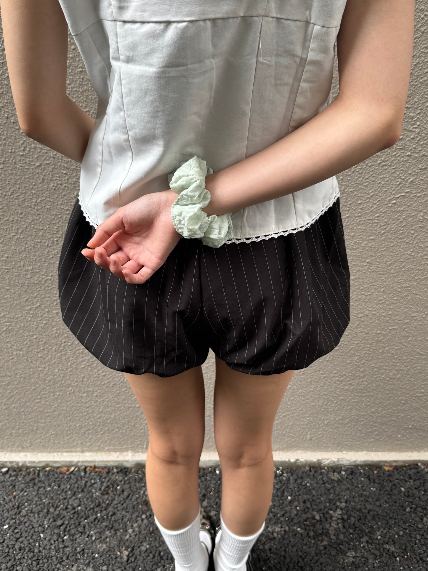 ストライプバルーンショートパンツ DPB93123