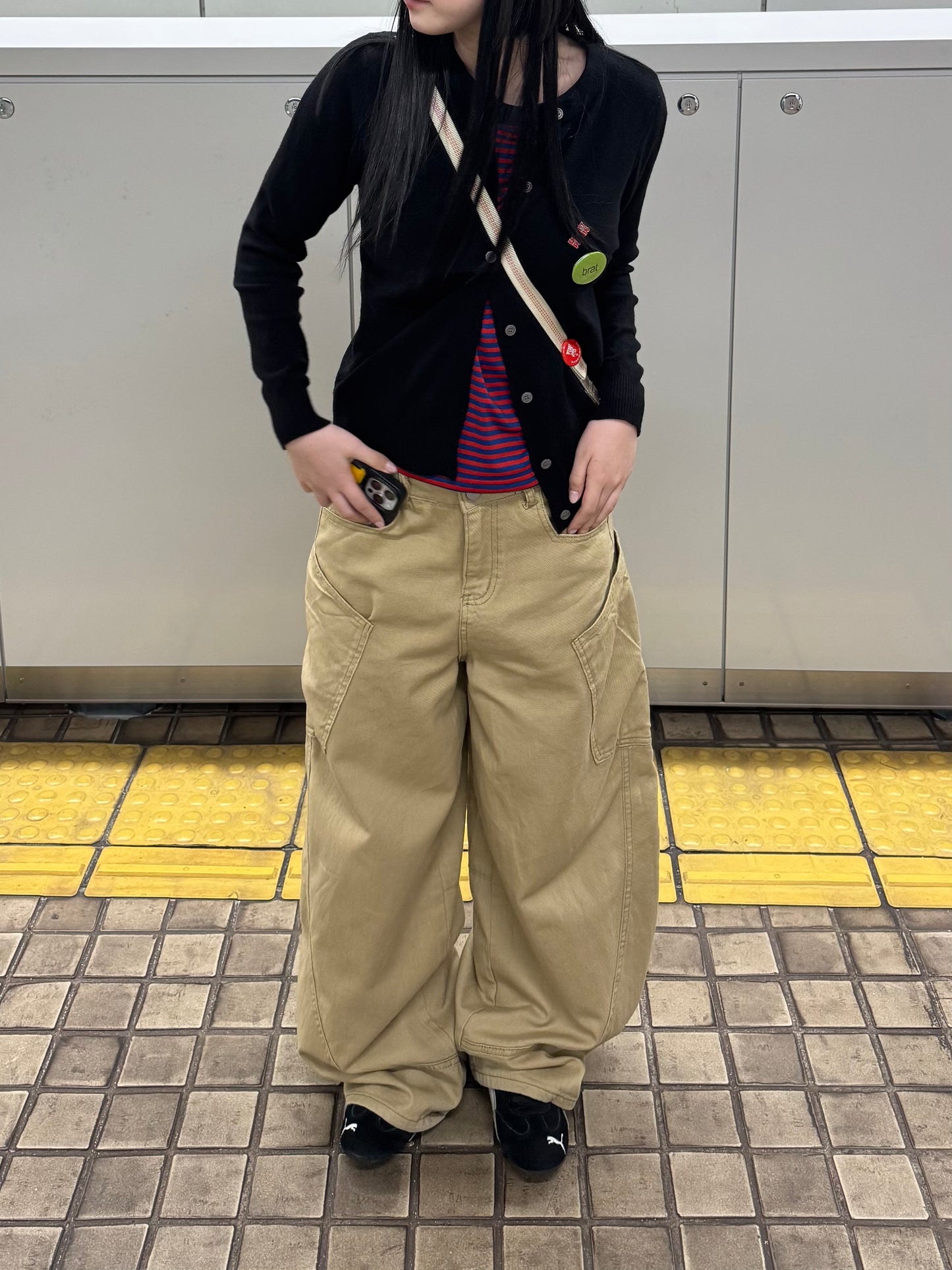 バレルレッグパンツ DPB85179