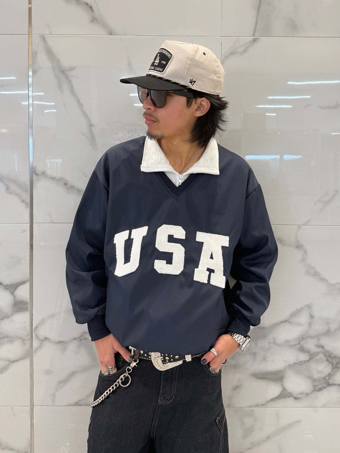 USAナイロンプルオーバー DPB73546