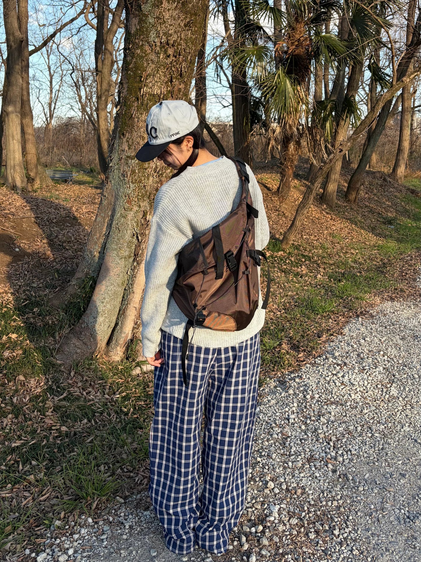 チェックバルーンパンツ DPB92106