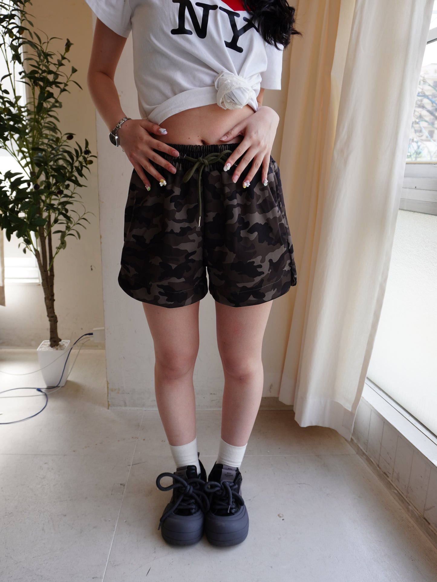 カモフラショートパンツ DPB85502