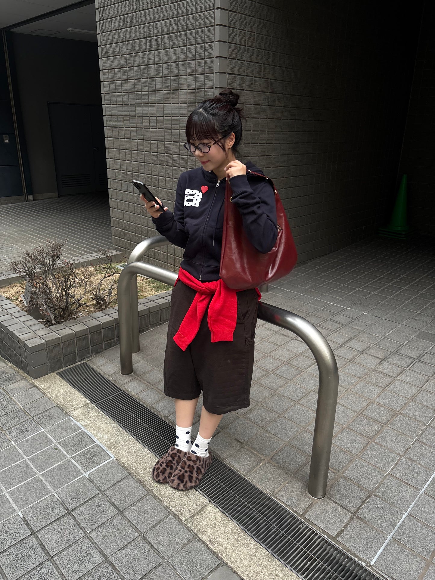 リバーシブルショルダーバッグ DPB89126