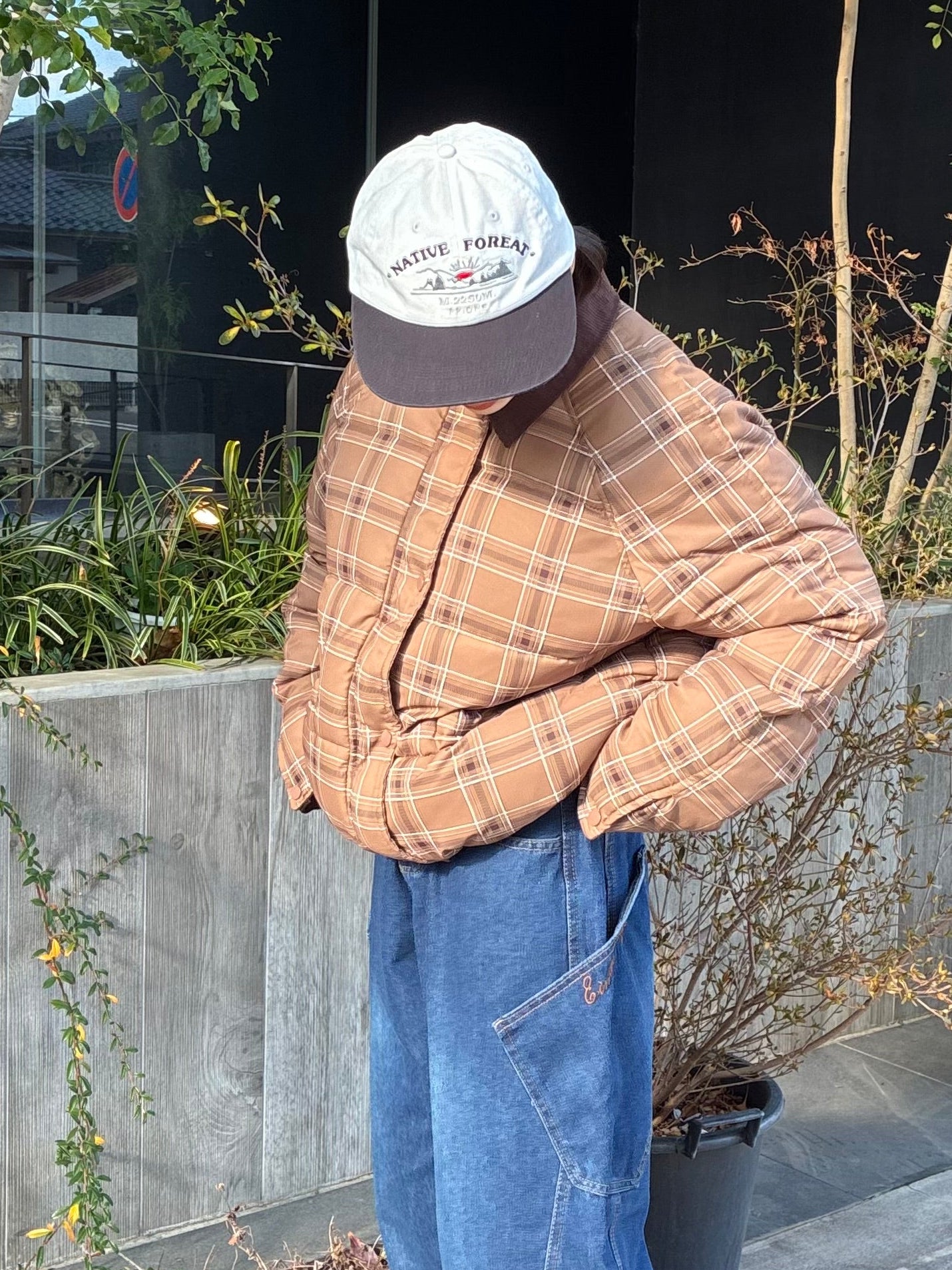 チェックブルゾン DPA61457