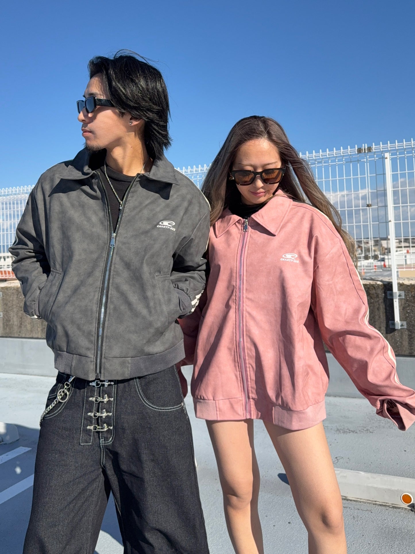 ワンポイントラインジャケット DPB90092