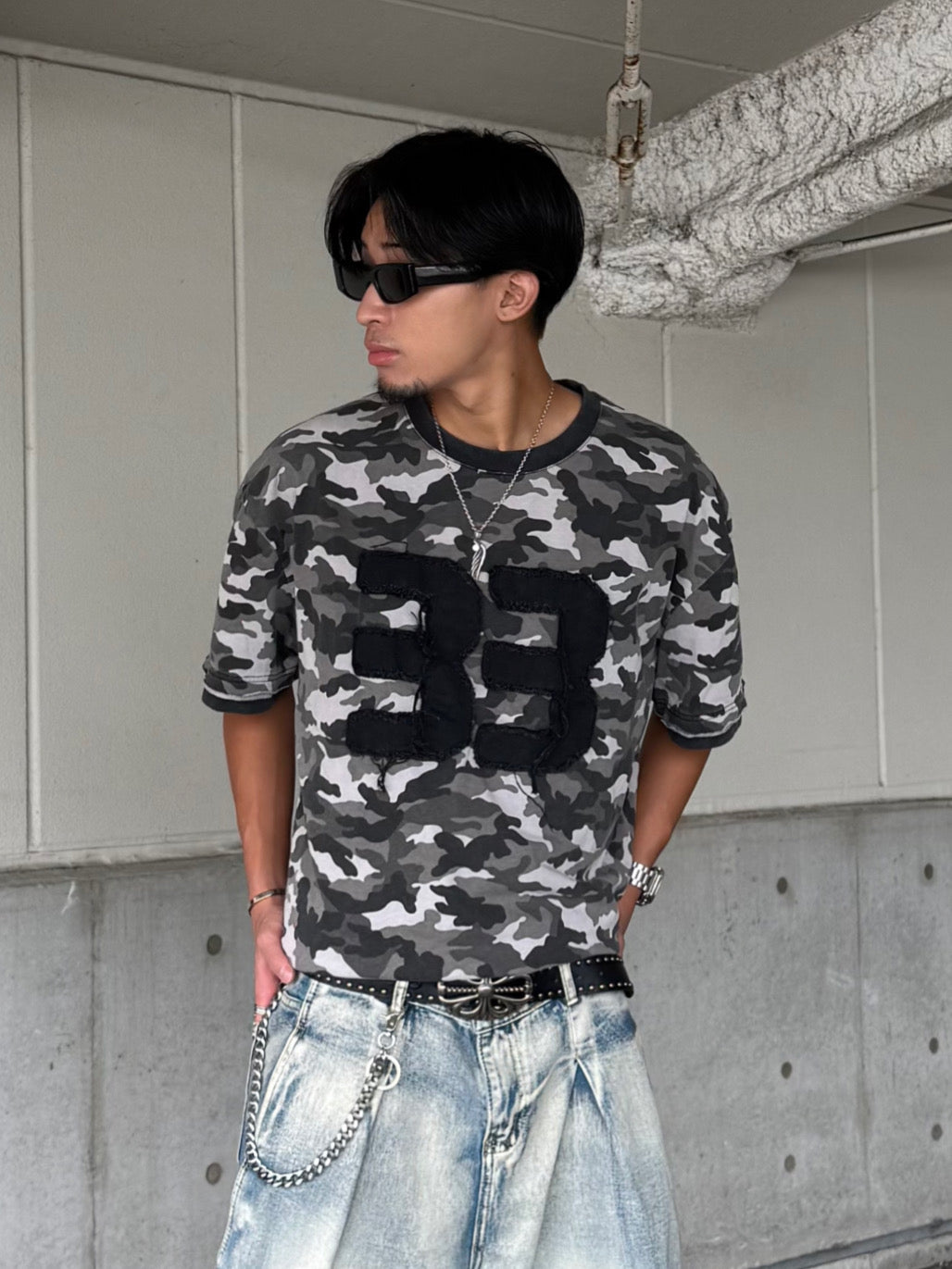 カモフラヴィンテージオーバーTシャツ DPB90230