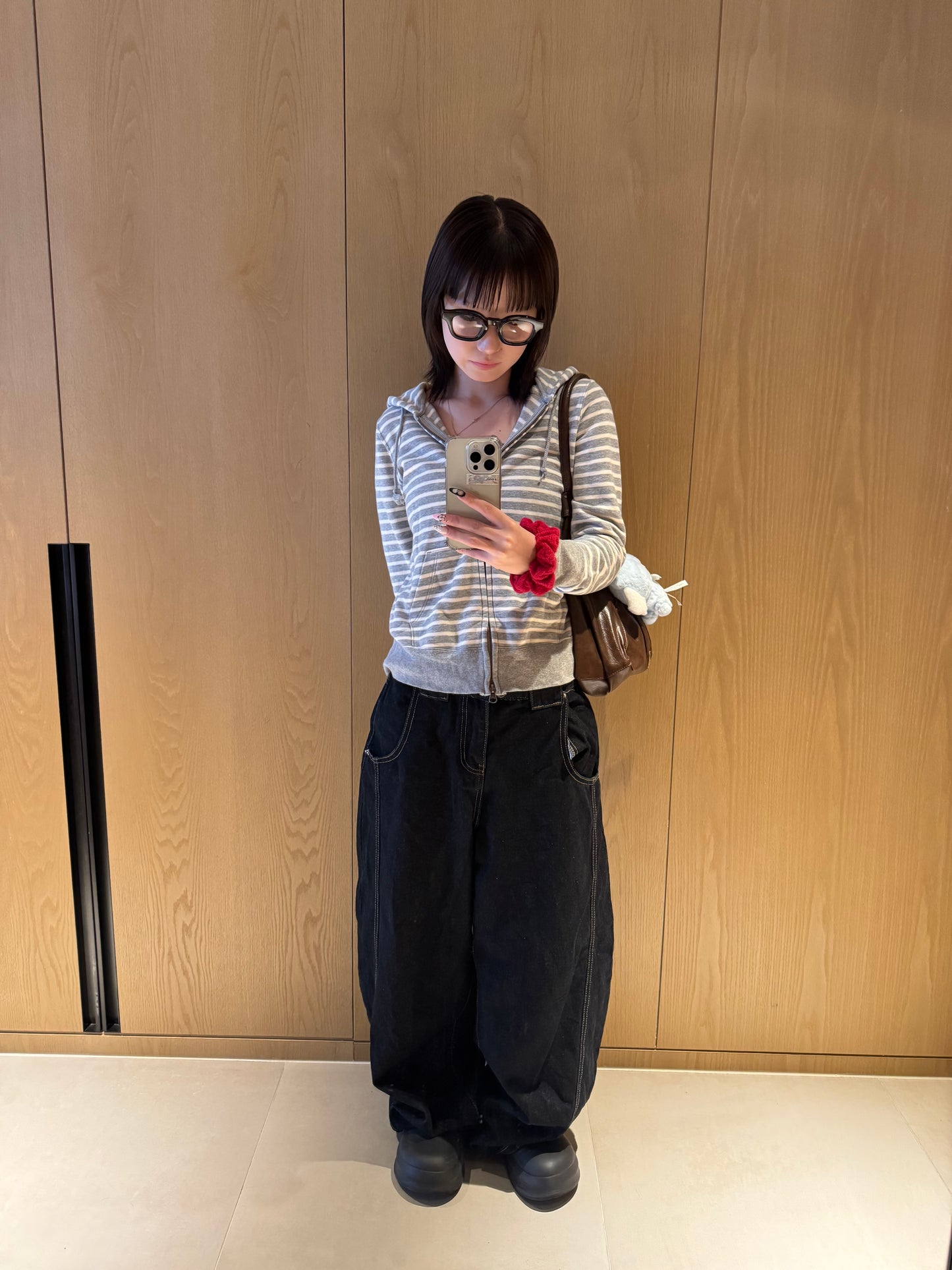 カラーニットシュシュ DPB85357