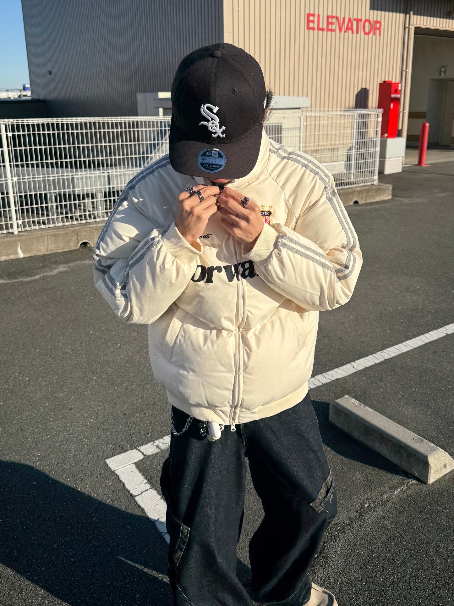 ラインダウンジャケット DPB73477