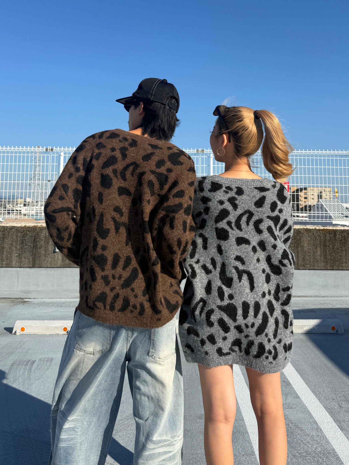 レオパードニットトップス DPB73525