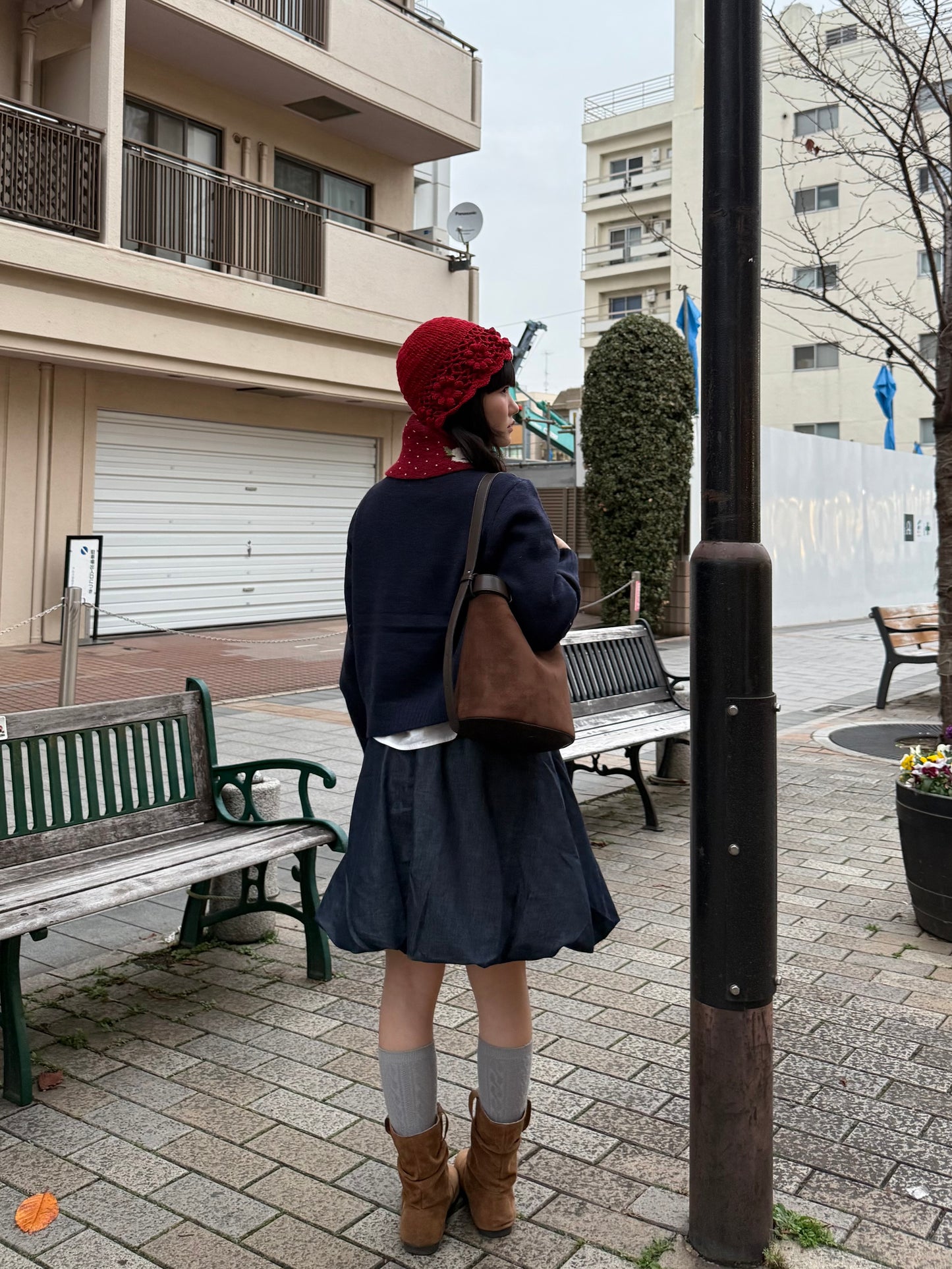 ダブルボタンセーター DPA43736