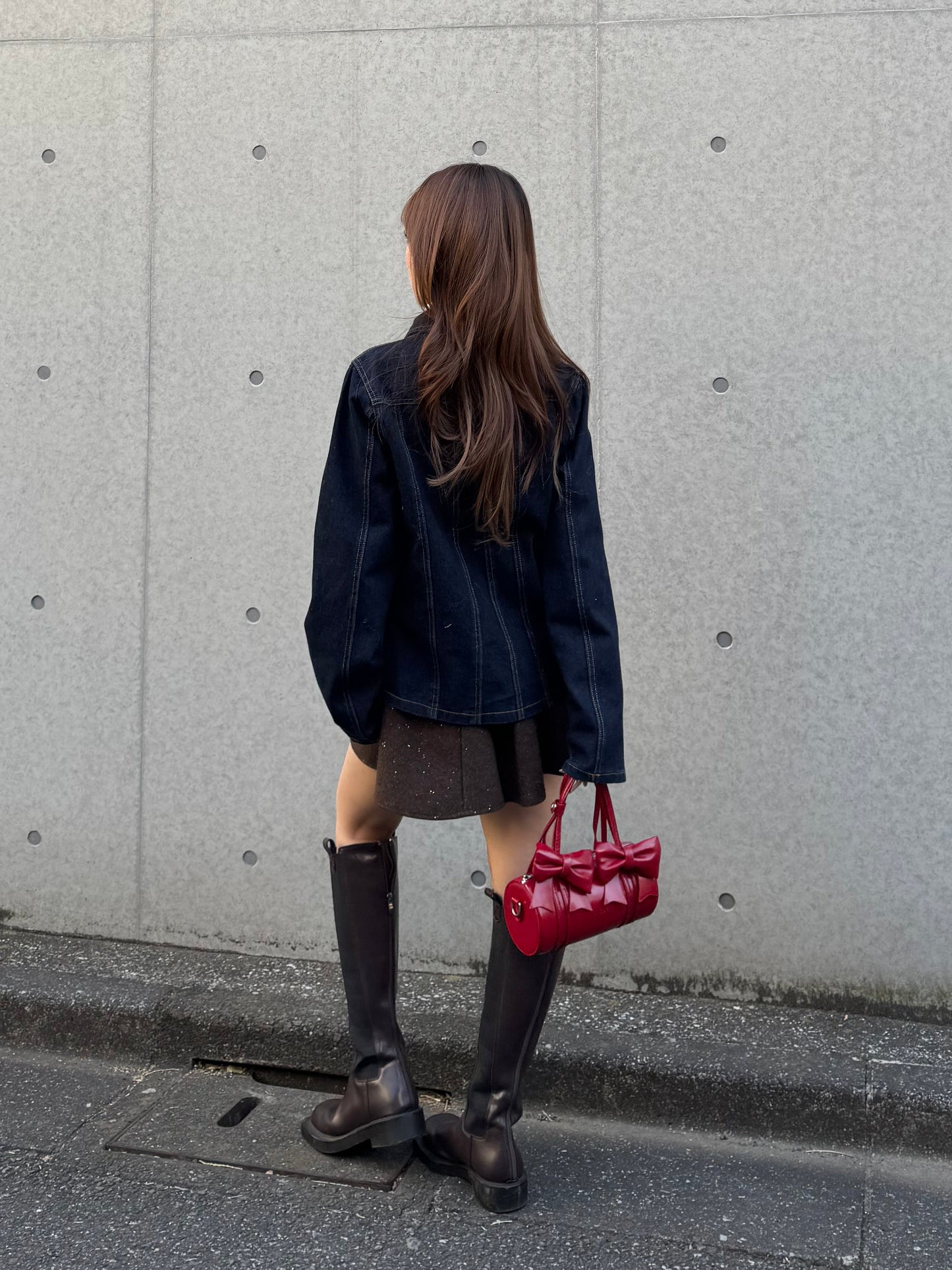 ラメミニスカート DPB86209