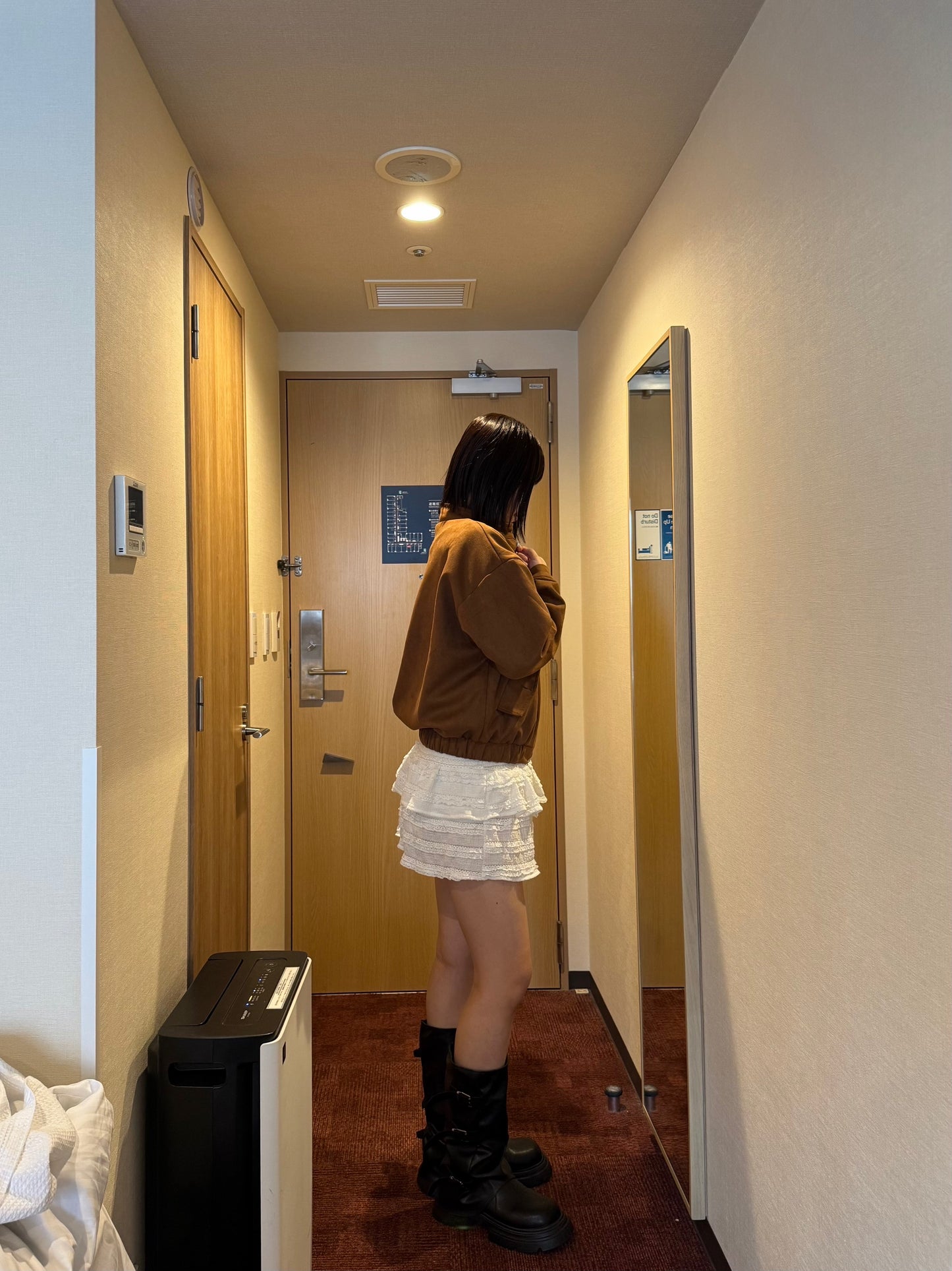 ブラウンスウェードジャケット DPB93022