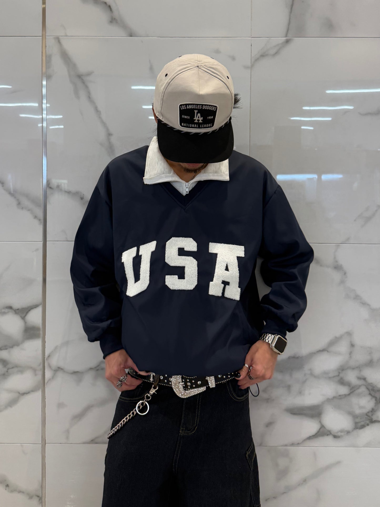 USAナイロンプルオーバー DPB73546