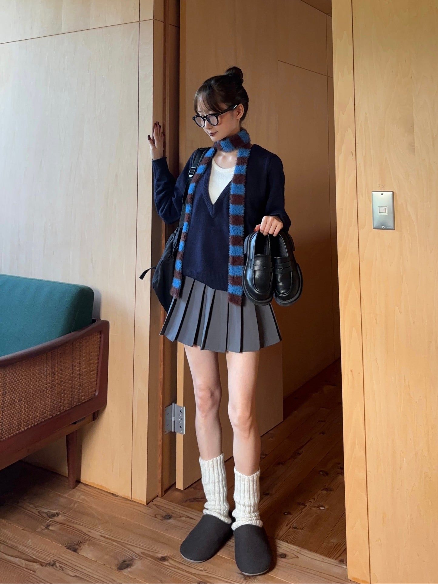 プリーツスカート DPB88112