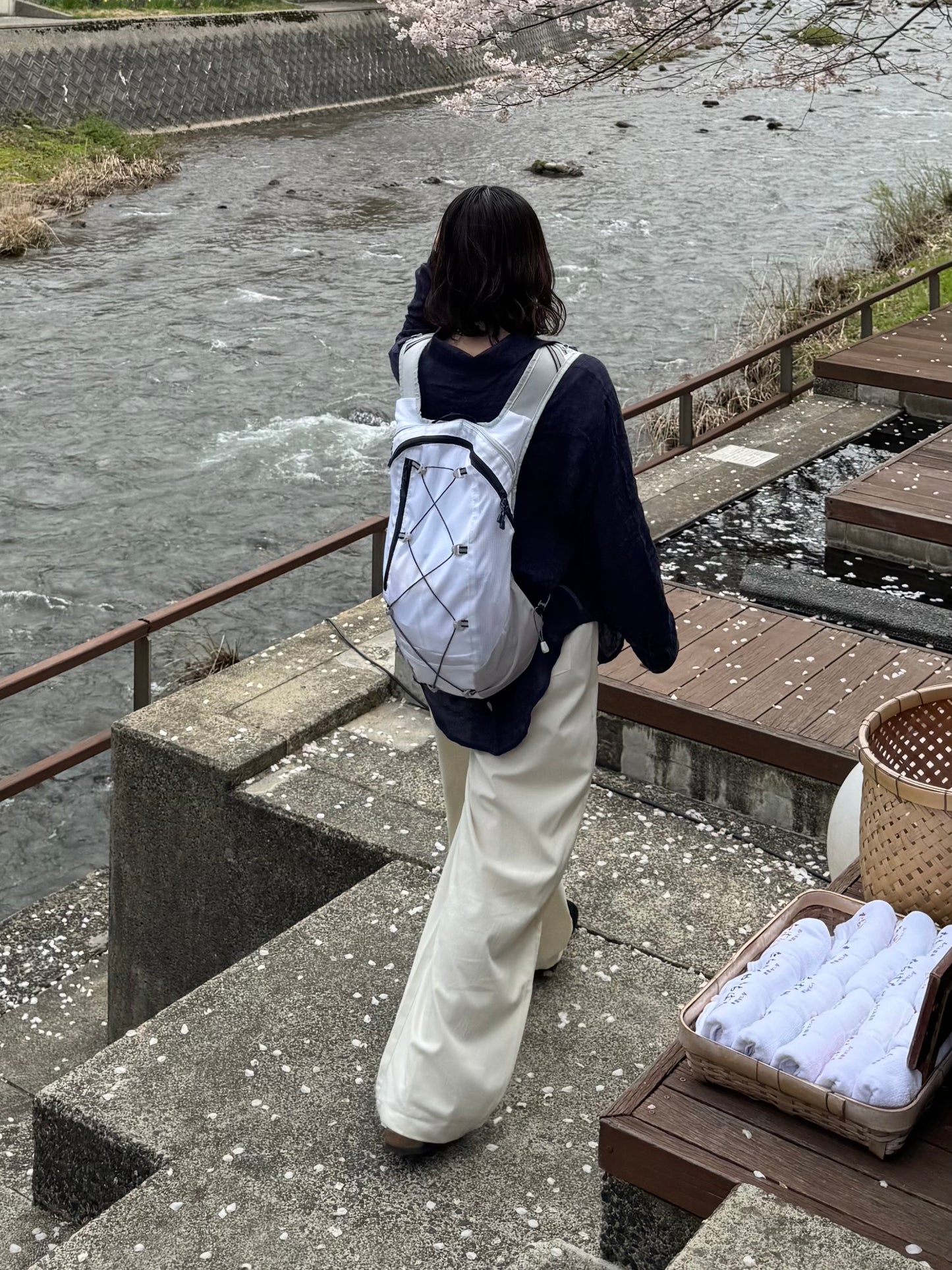 リネンライクワイドパンツ DPC03040