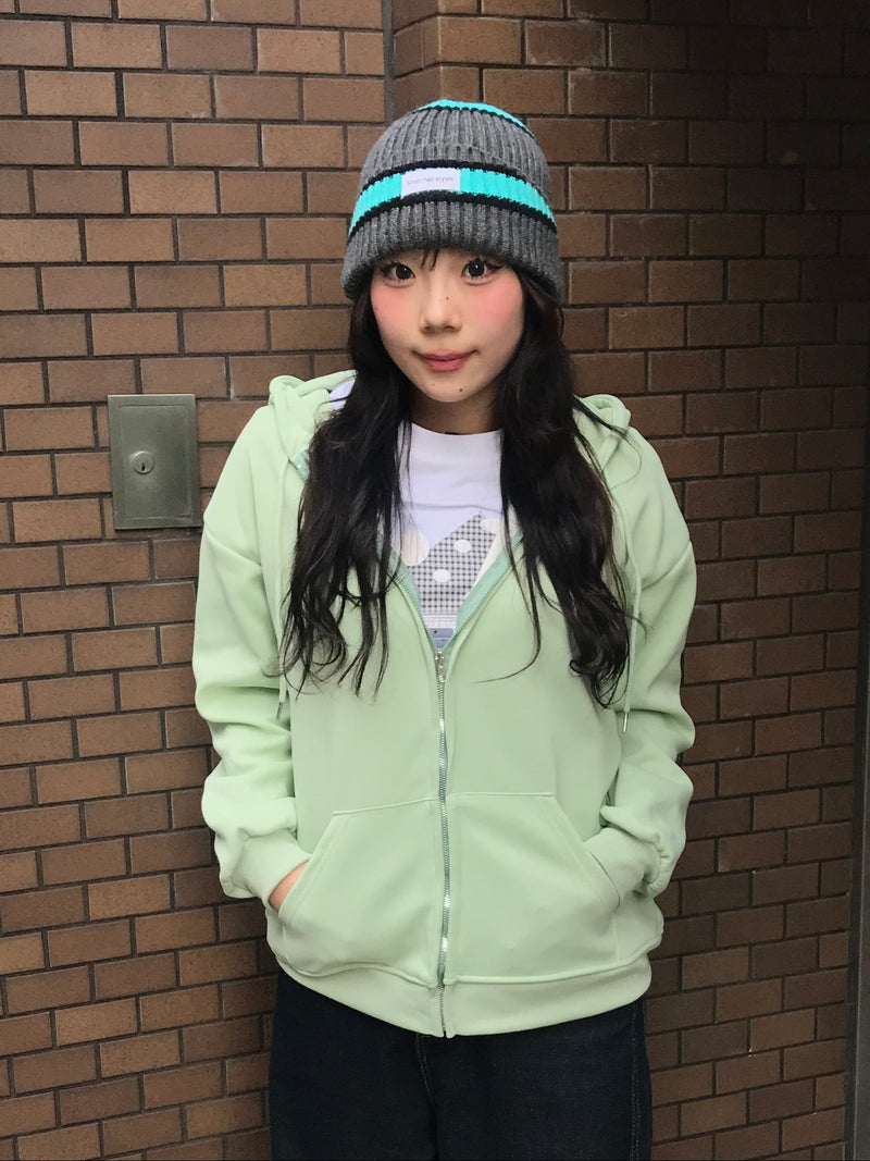 ライトグリーンジップパーカー DPB89221 – CRAMMY