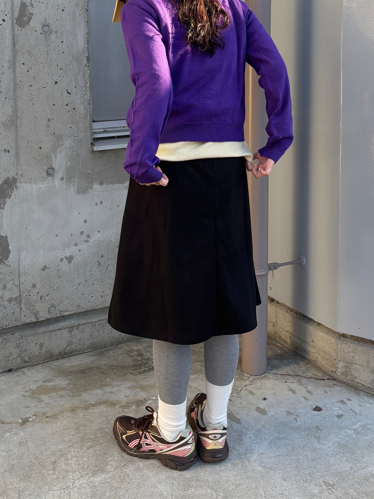 ミディアムプリーツスカート  DPB84325