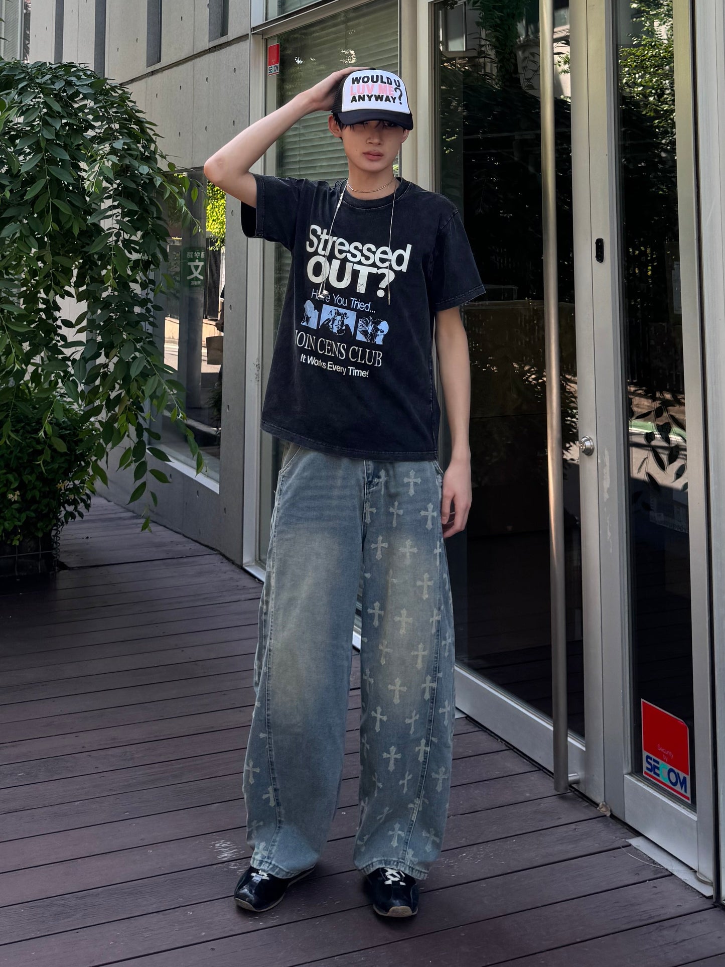 クロスロゴデニムパンツ DPC05020