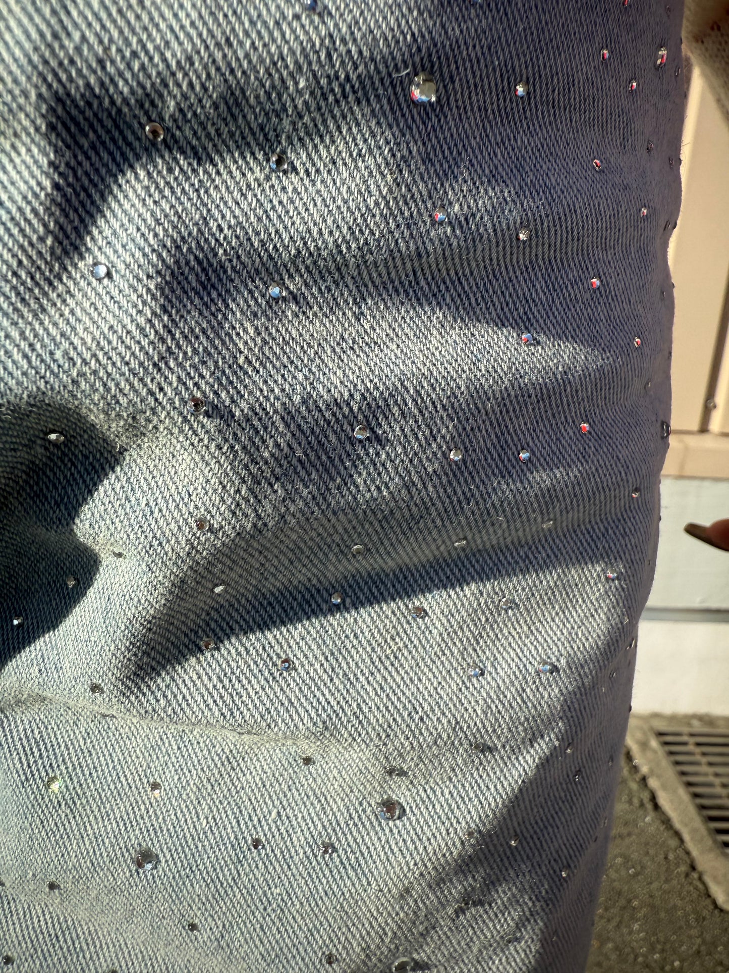 ストーンハイウエストデニムパンツ DPB73515