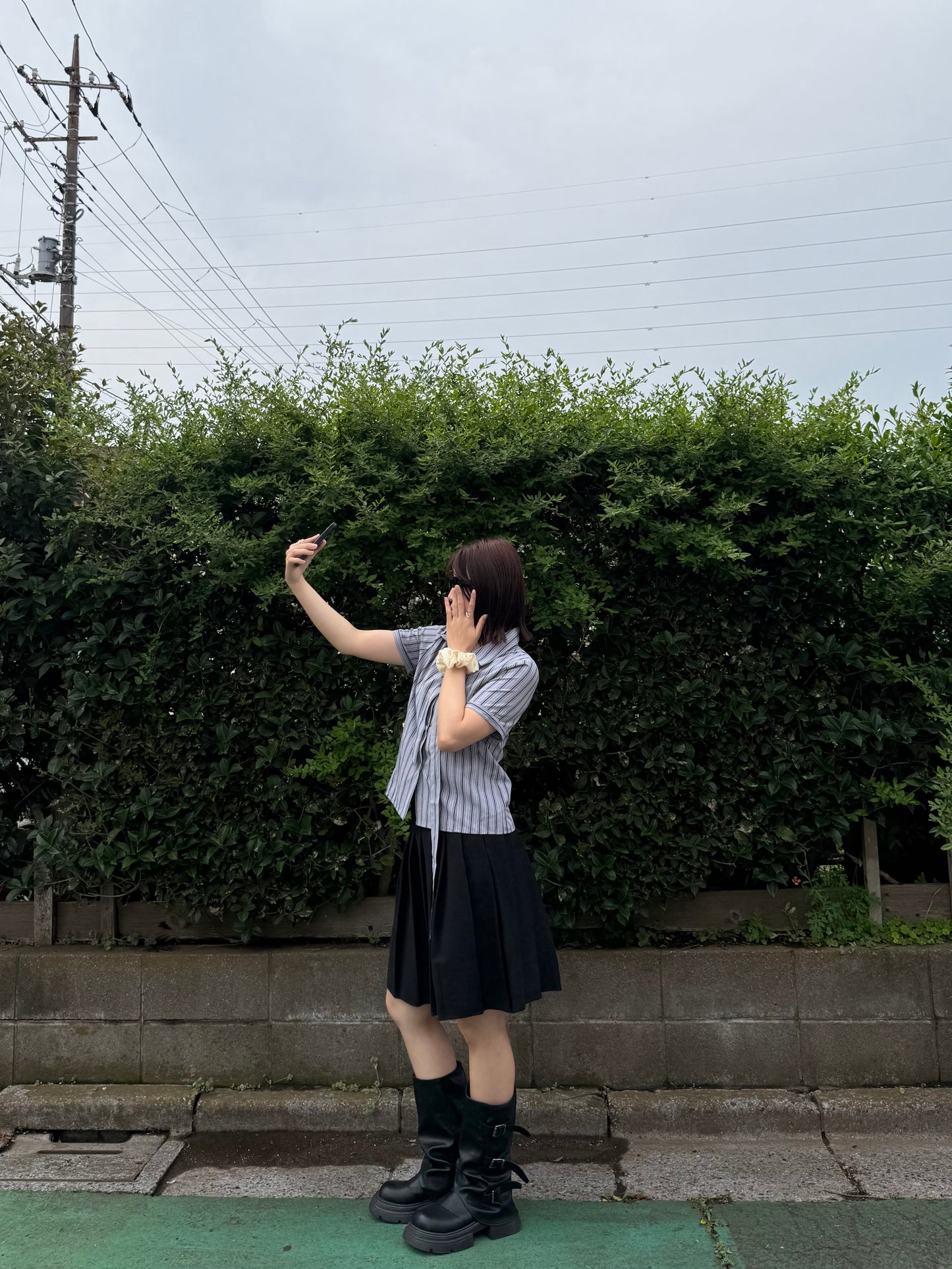 ストライプネクタイシャツ DPB93098