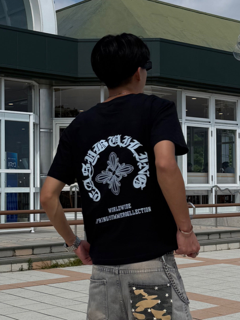 ゴシックバックロゴTシャツ DPB90210