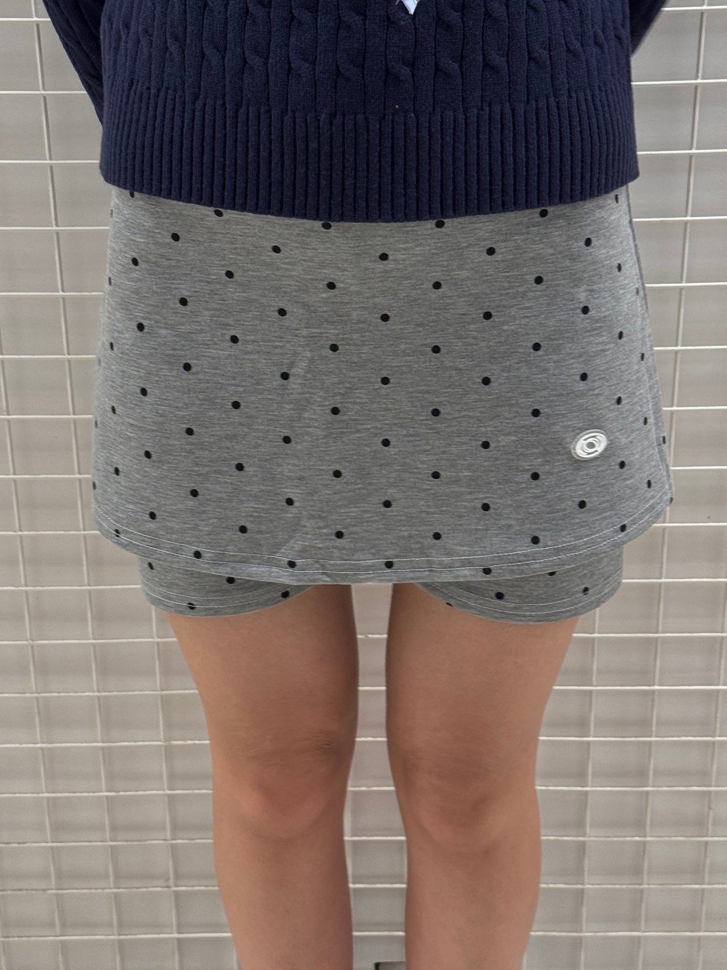 ドットスカートパンツ DPB93075