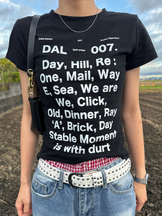 レタリングロゴTシャツ DPC07030