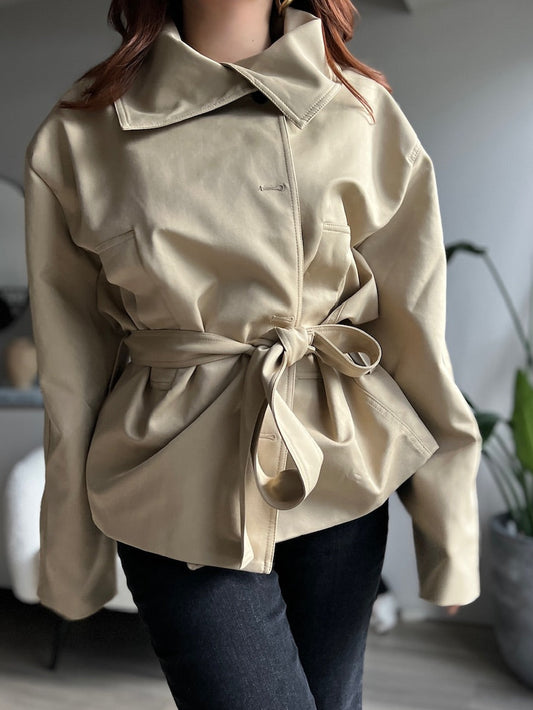 ベルト付きテーラードジャケット DPB56343