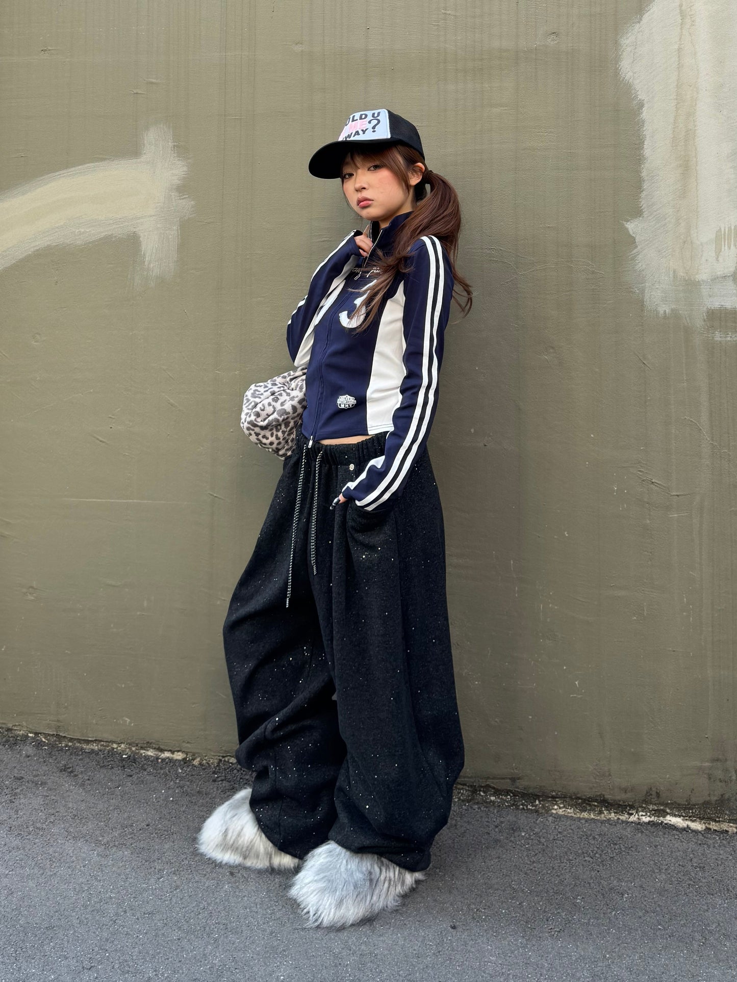 ルーズラメバルーンパンツ DPB86177