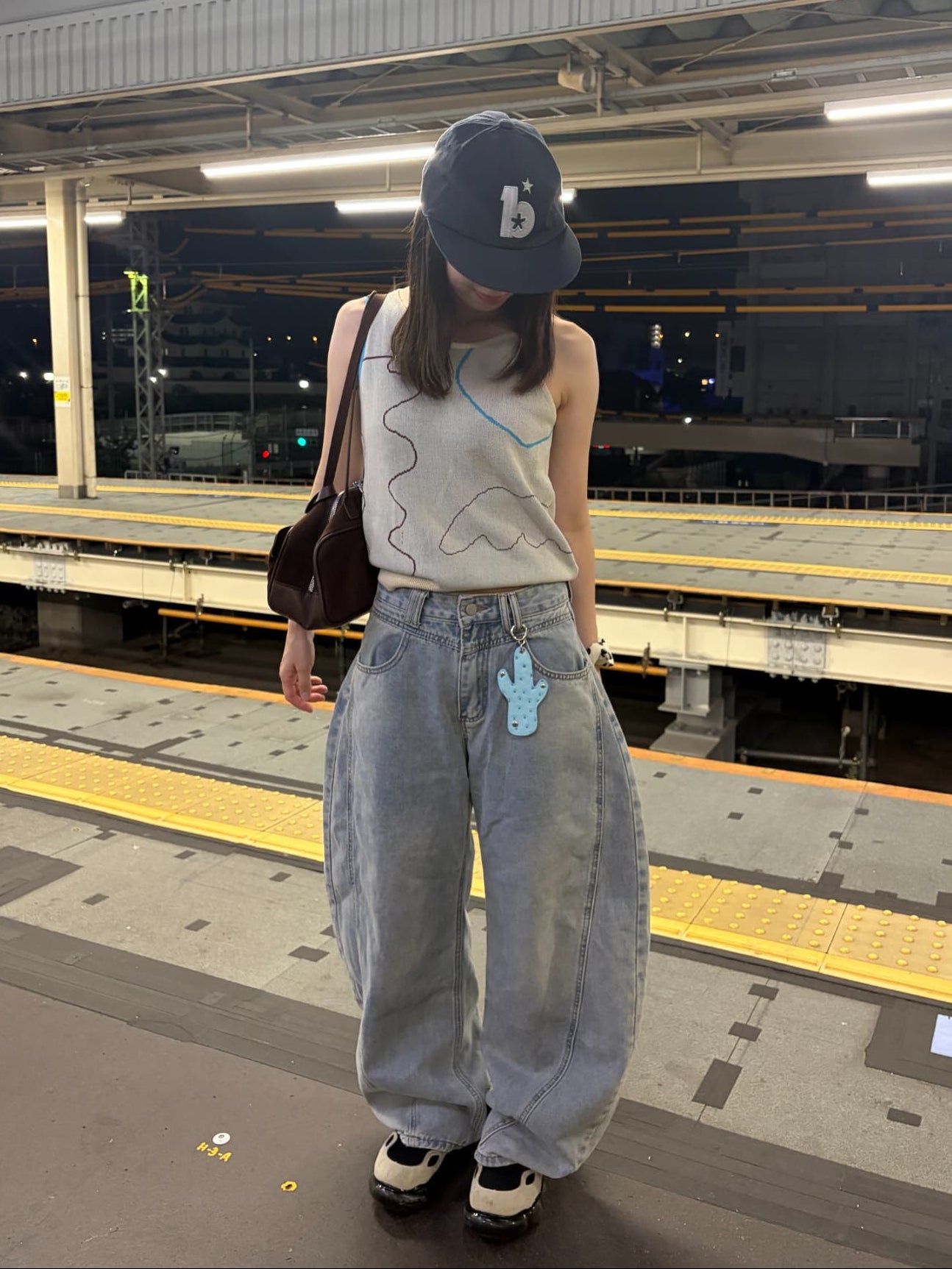カーブデニムパンツ DPB99126
