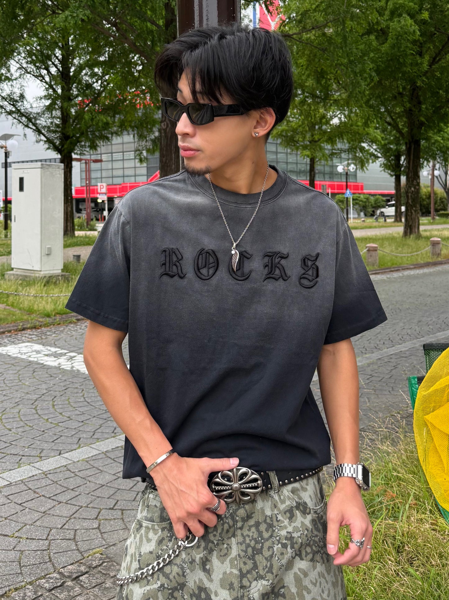 【即納】ウォッシュヴィンテージロゴT DPB90227S
