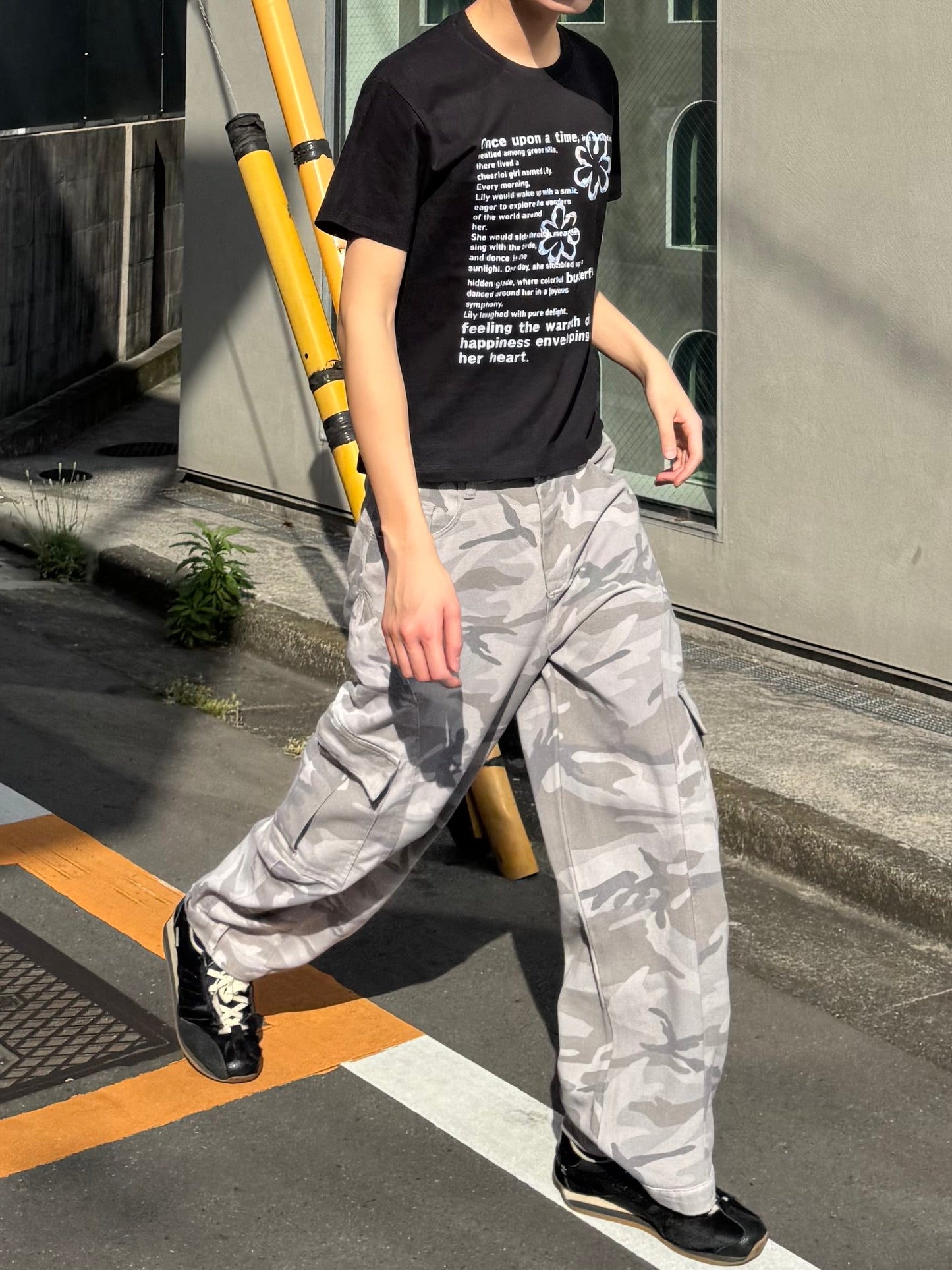 カモフラカーゴボリュームパンツ DPC05027