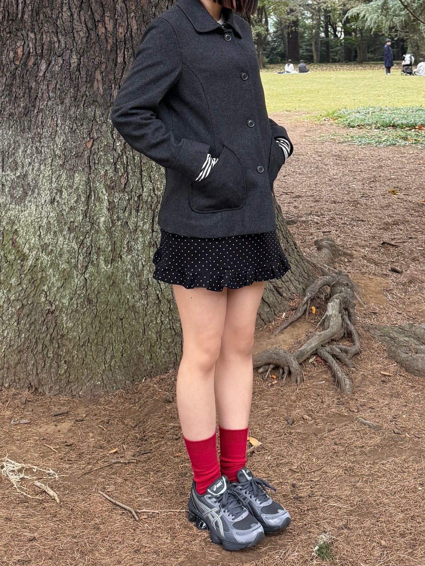 ドットミニフリルスカート DPB93041