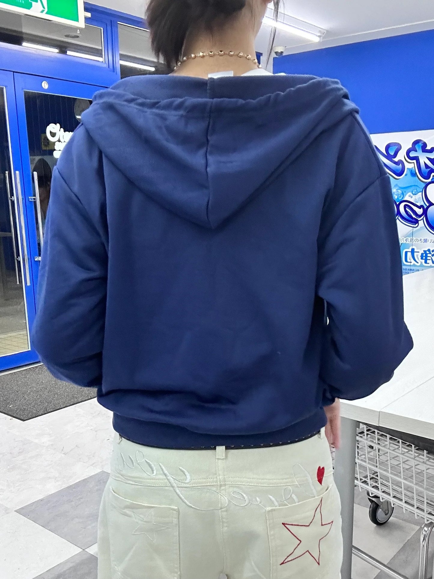 ショートジップパーカー DPB92053