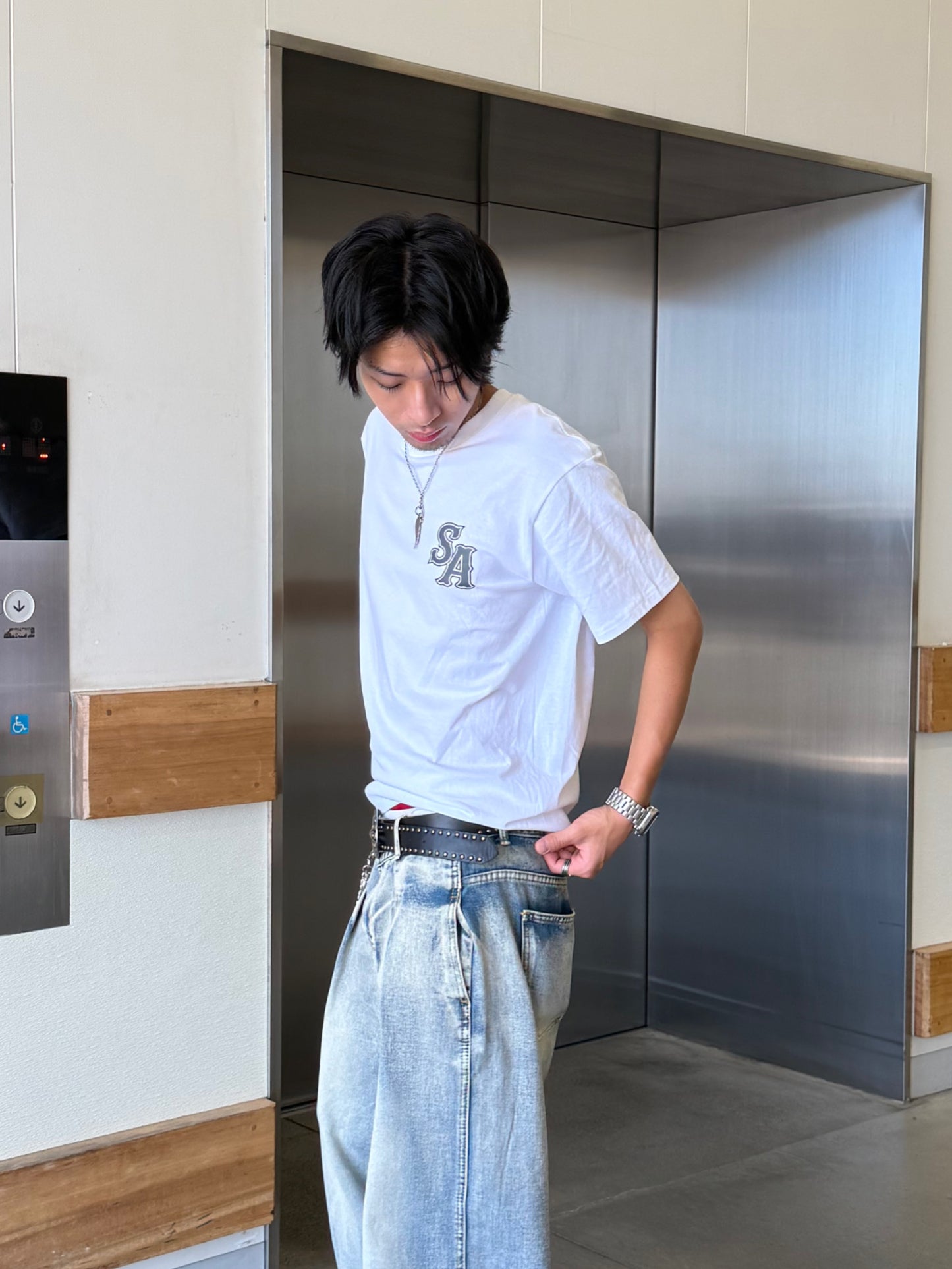 ストリートアルファベットTシャツ DPB90190